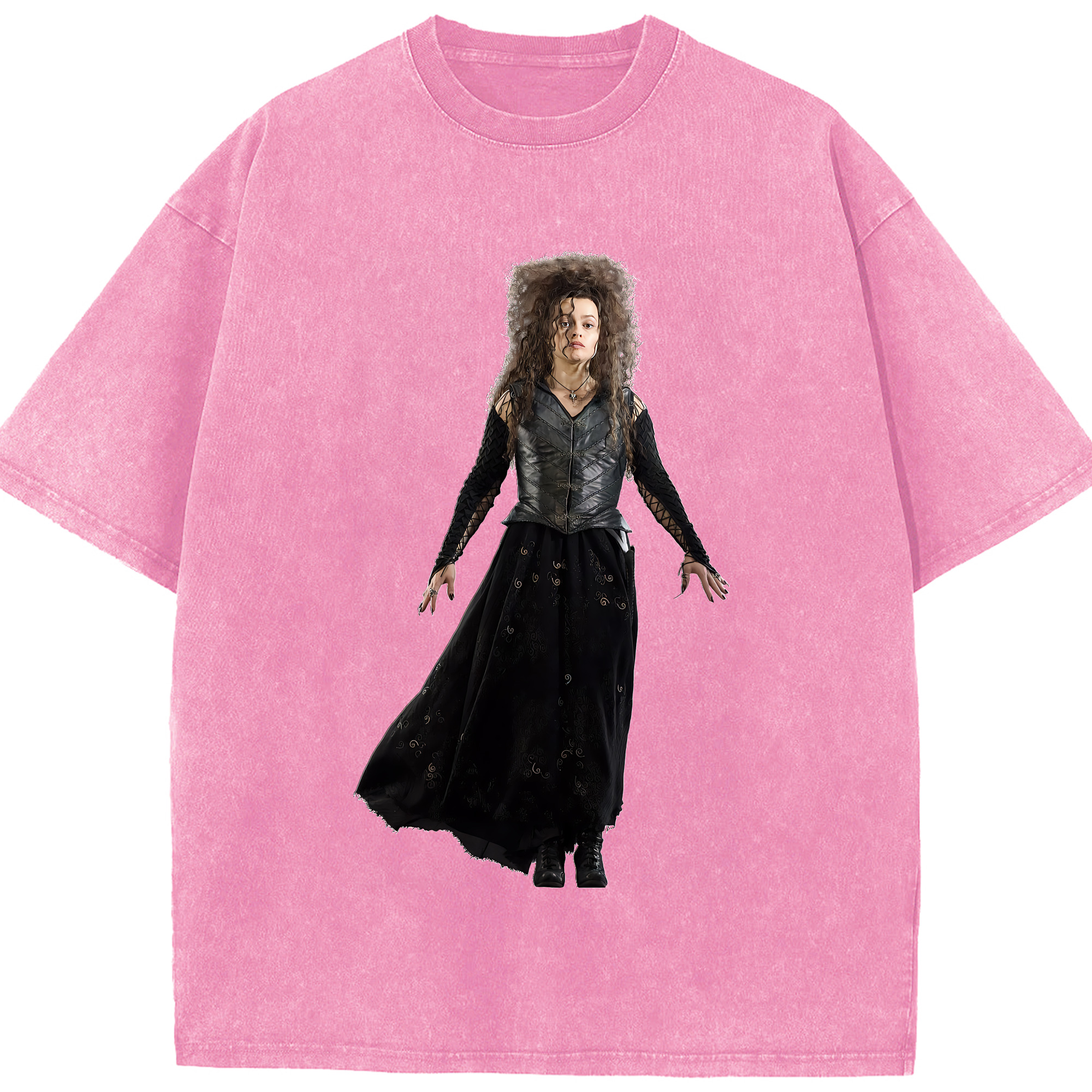 （画像用） Harry Potter ハリー・ポッターシリーズ 綿100% ヴィンテージ風 半袖Tシャツ（フロントプリント）